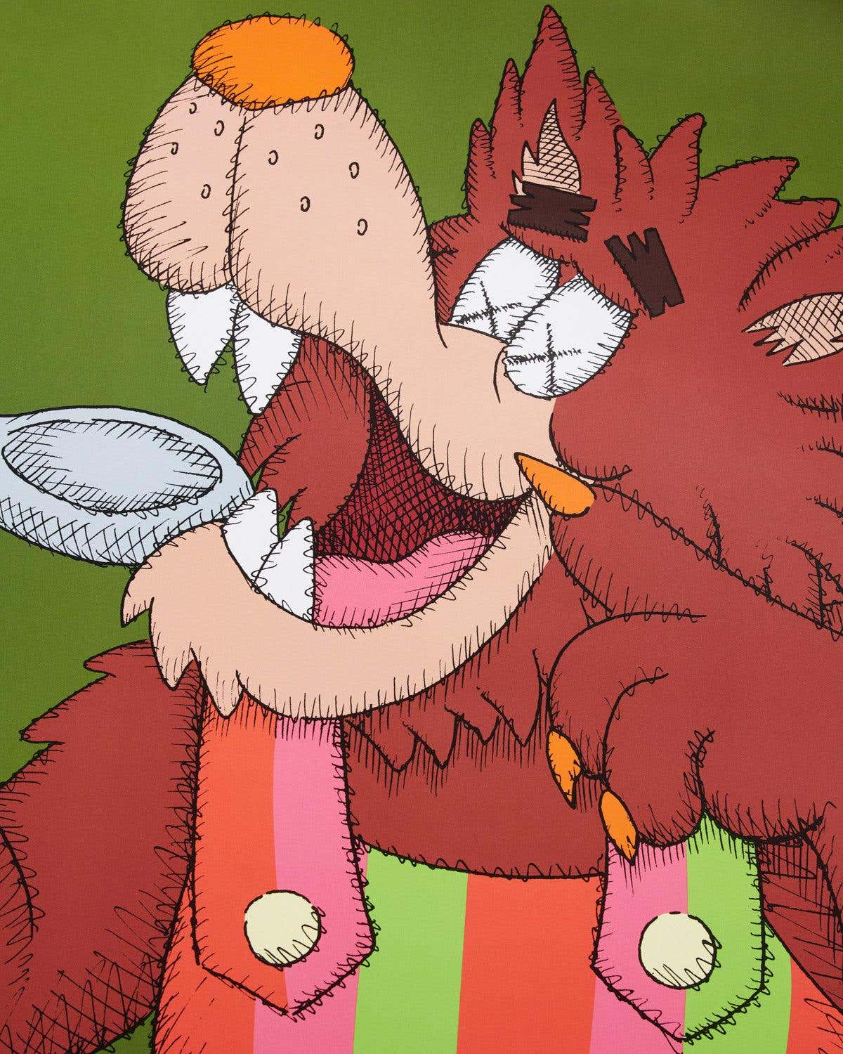 KAWS Monster posters set of 4 (KAWS posters) by KAWS: (2022