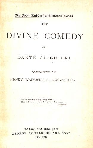 The Divine Comedy of Dante Alighieri : Purgatorio - Dante Alighieri ; Henry Wadsworth Longfellow