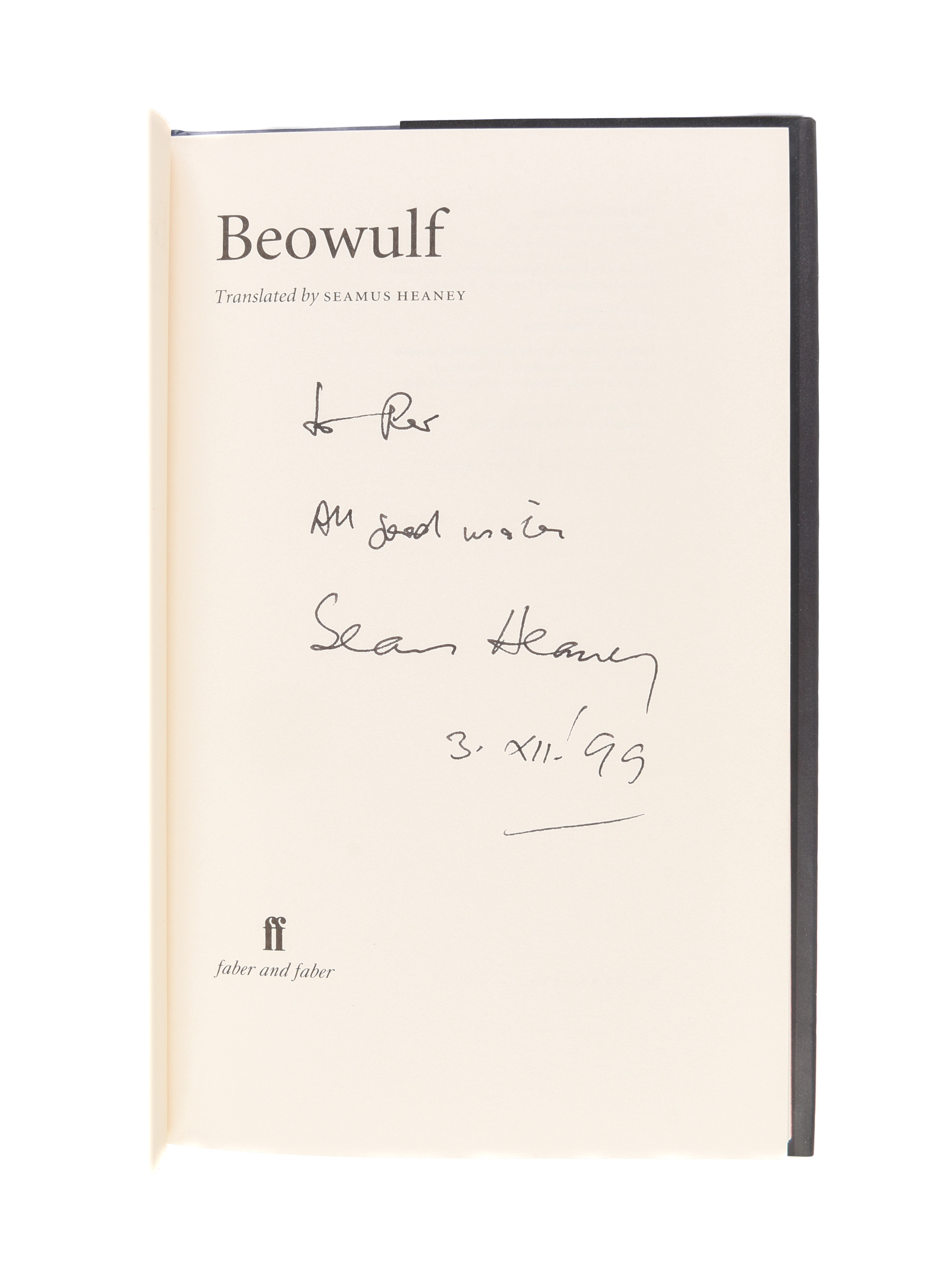 Beowulf - HEANEY Seamus