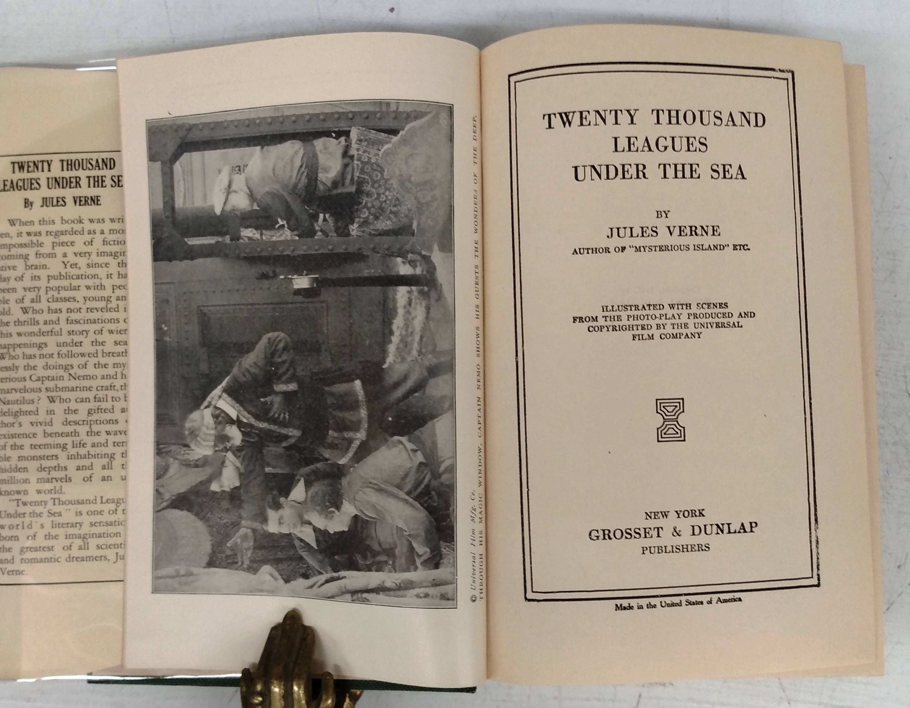 20,000 Leagues Under The Sea by VERNE, Jules: Very good Hardcover (1917