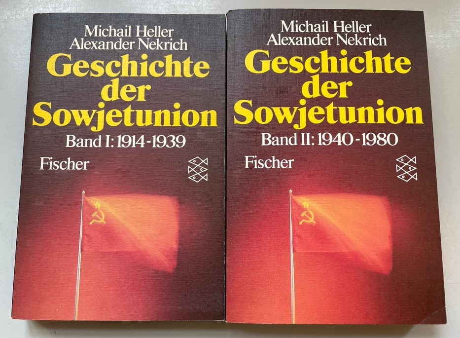 [ 2 Bde. ] Geschichte der Sowjetunion. Bd. I: 1914-1939, Bd. II: 1940-1980. - Heller, Michail und Alexander Nekrich