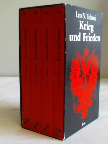 Krieg und Frieden. 4 Bände im Schuber - Tolstoi, Leo N.