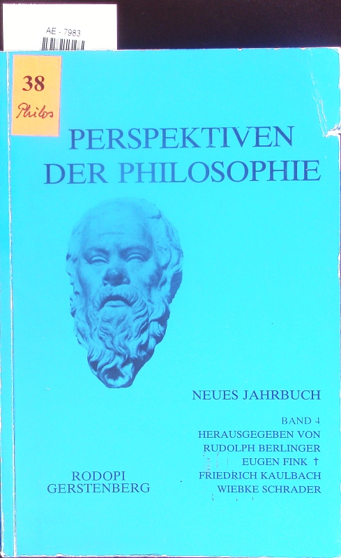 Das Experiment der Vernunft. Studien zur Weltorientierung in Philosophie und Wissenschaft; zu Ehren von Friedrich Kaulbach, 15. 6. 1977. - Berlinger, Rudolph