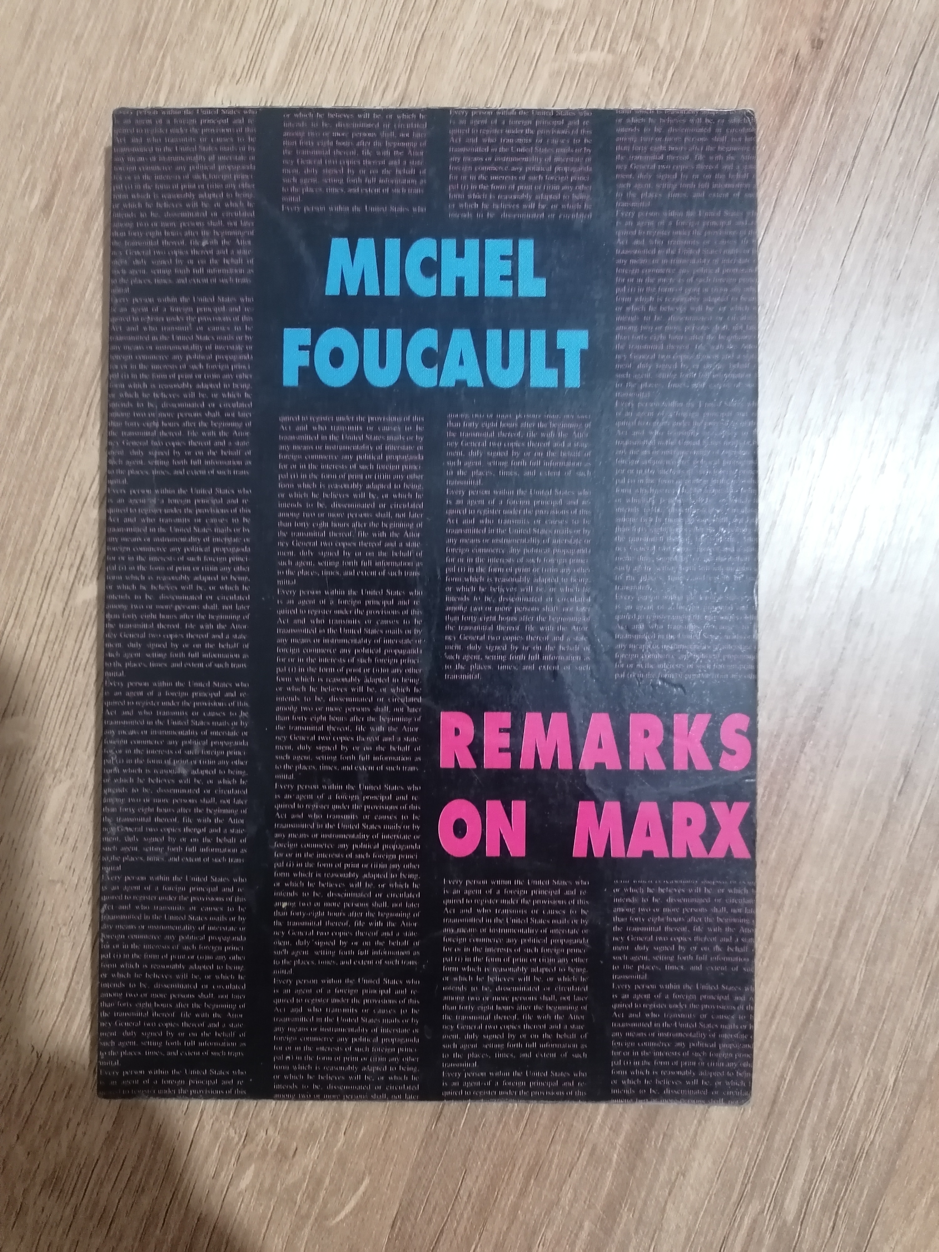 Remarks on Marx - Michel Foucault