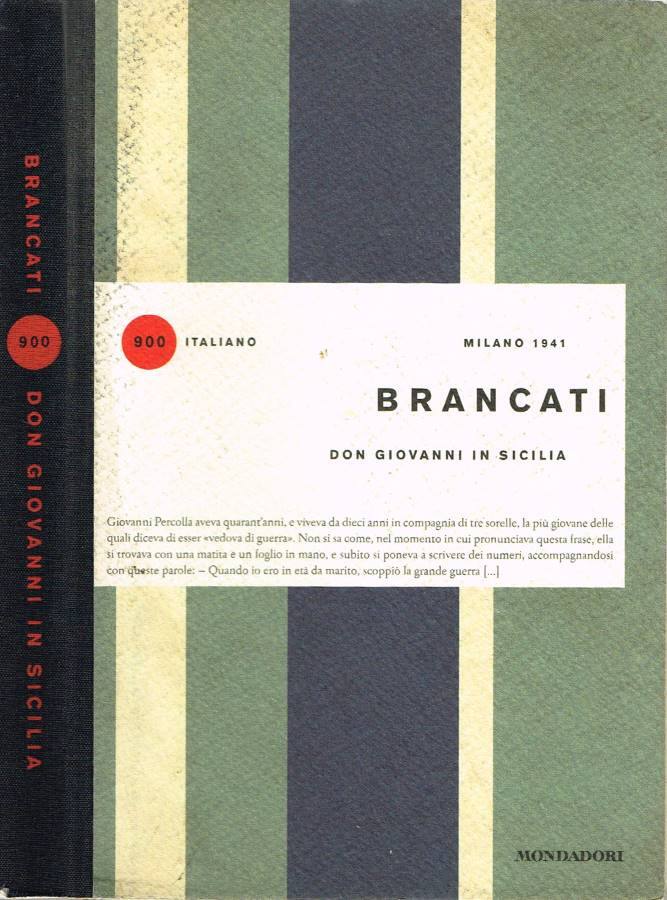 Don Giovanni in Sicilia - Vitaliano Brancati