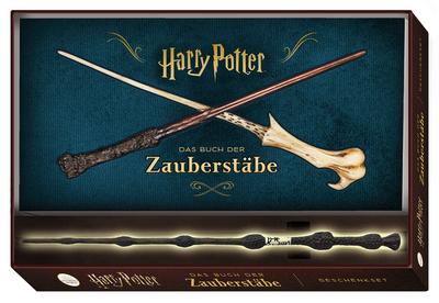 Harry Potter: Das Buch der Zauberstäbe: Geschenkbox inkl. Buch und Zauberstab - Monique Peterson
