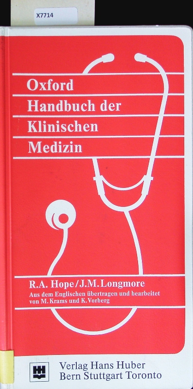 Oxford-Handbuch der klinischen Medizin. - Unknown Author