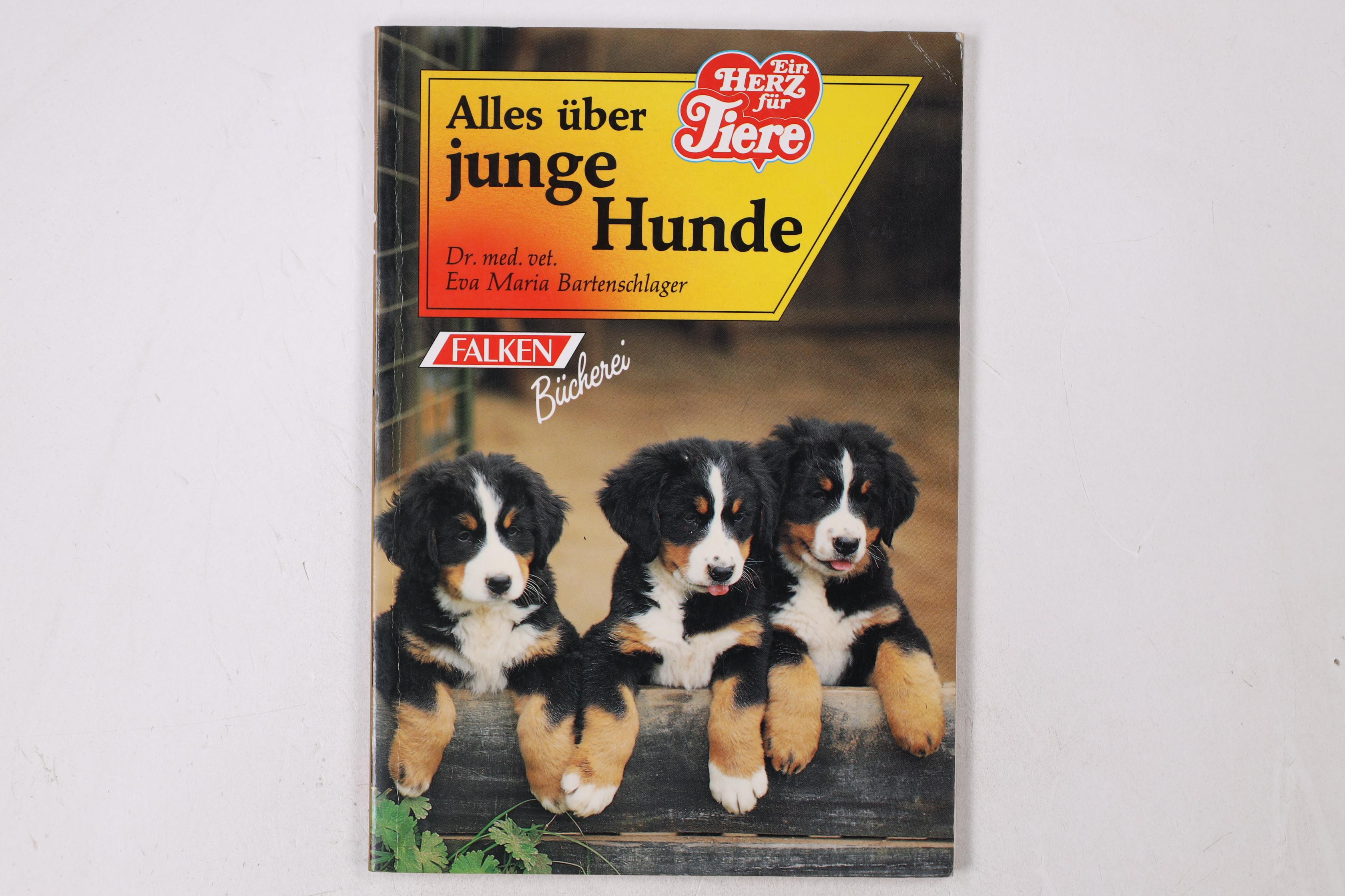 ALLES ÜBER JUNGE HUNDE. - Bartenschlager, Eva Maria