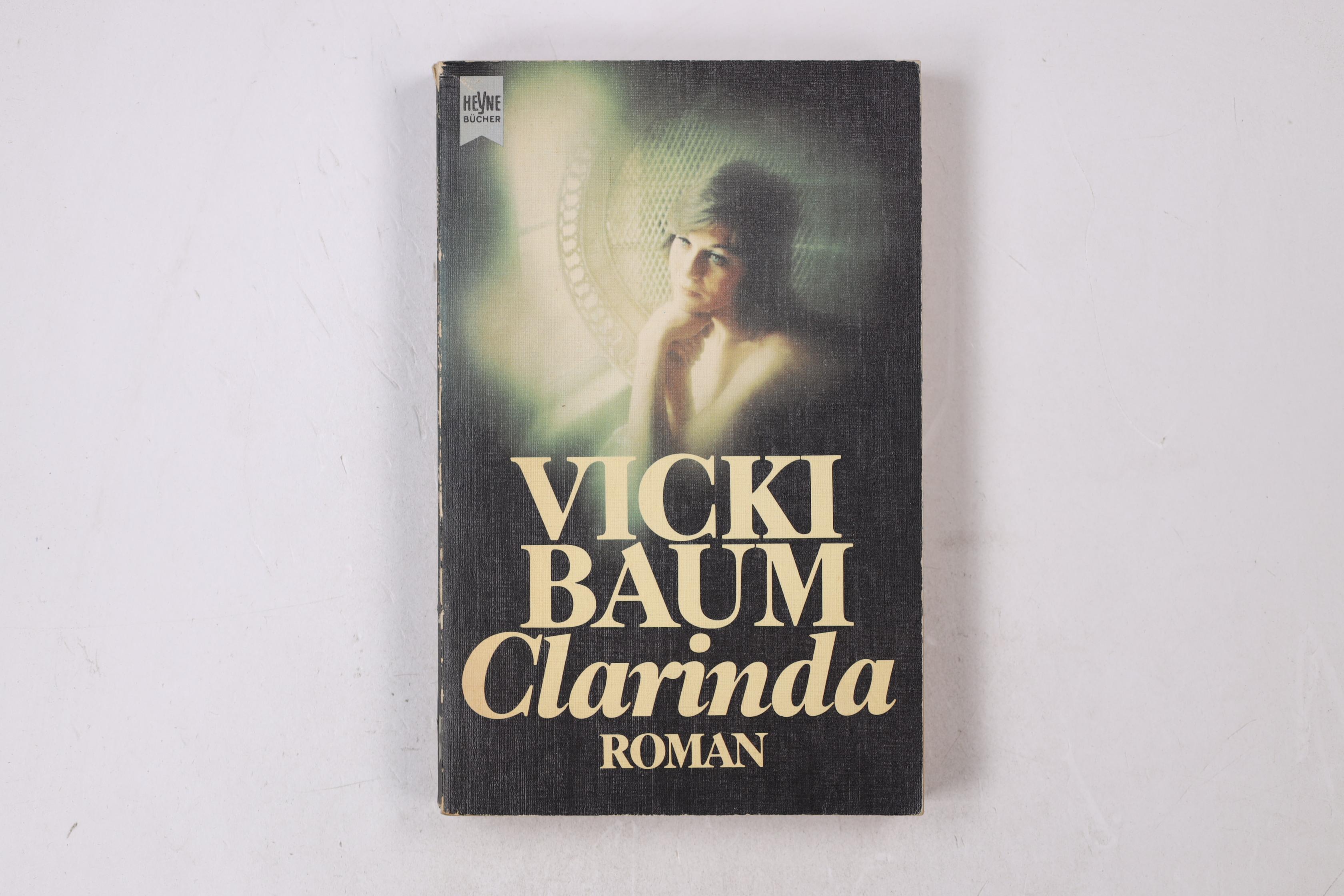 CLARINDA. Roman - Baum, Vicki