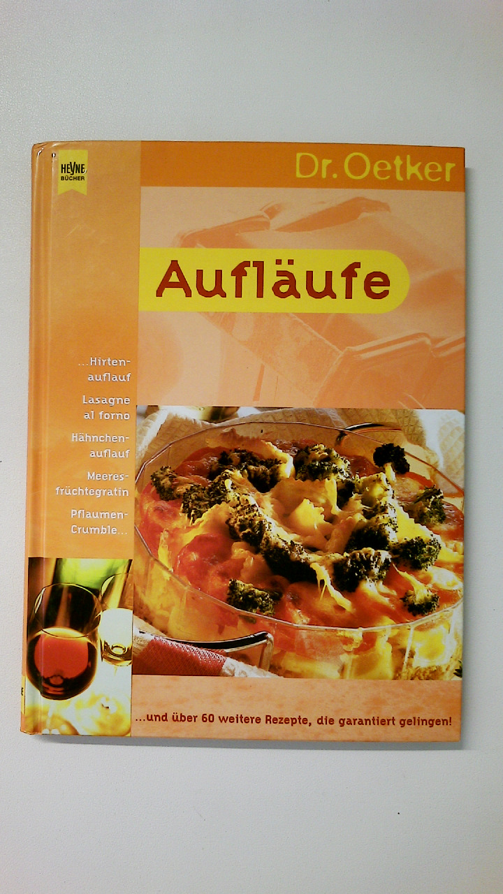 DR. OETKER AUFLÄUFE. - [Hrsg.]: Gromzik, Jasmin