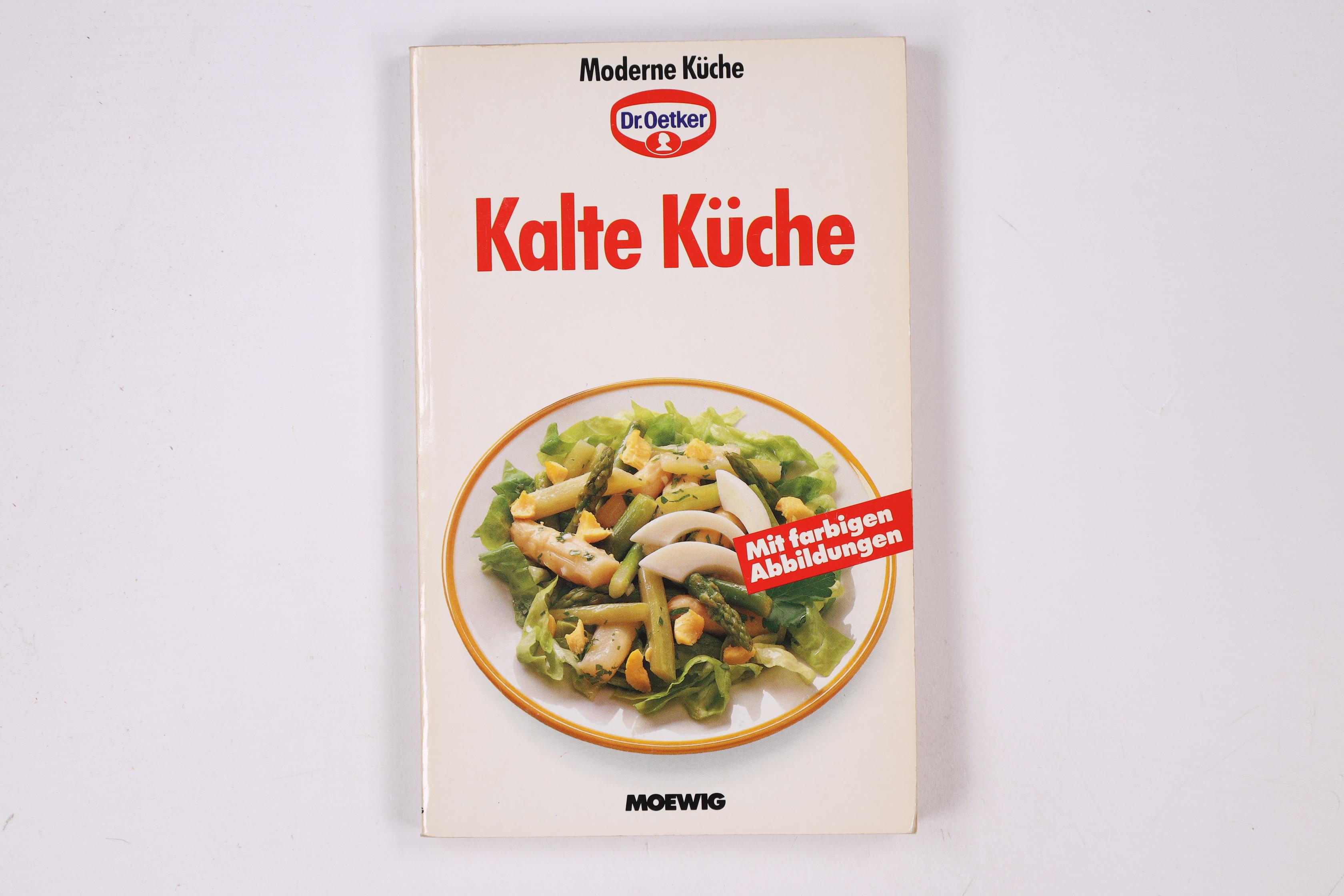 KALTE KÜCHE. - Oetker