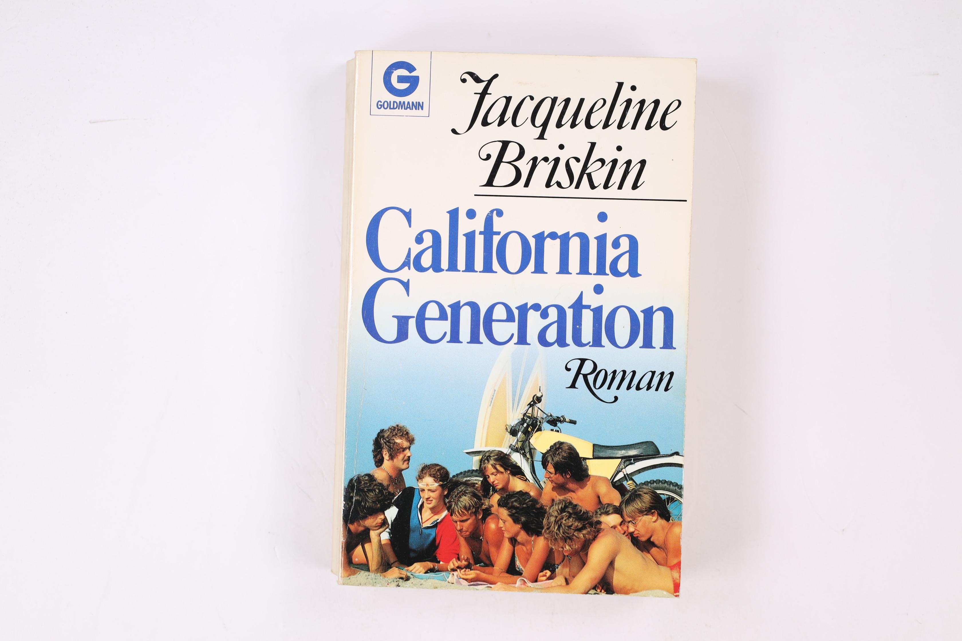 CALIFORNIA GENERATION. - Jacqueline Briskin