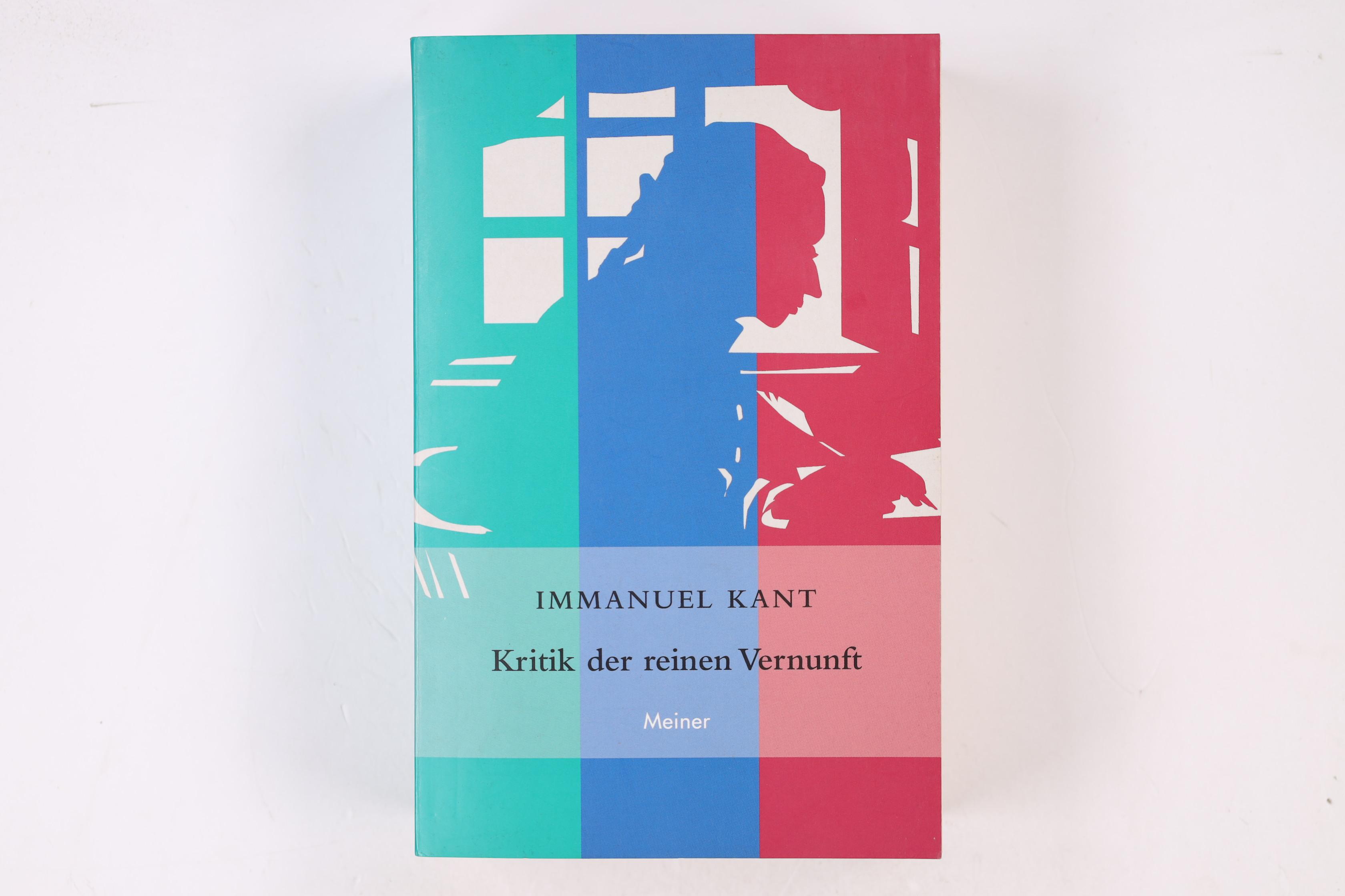 DIE DREI KRITIKEN. Limitierte Sonderausgabe zum 200. Todestag I. Kants am 12.2.2004 - Kant, Immanuel