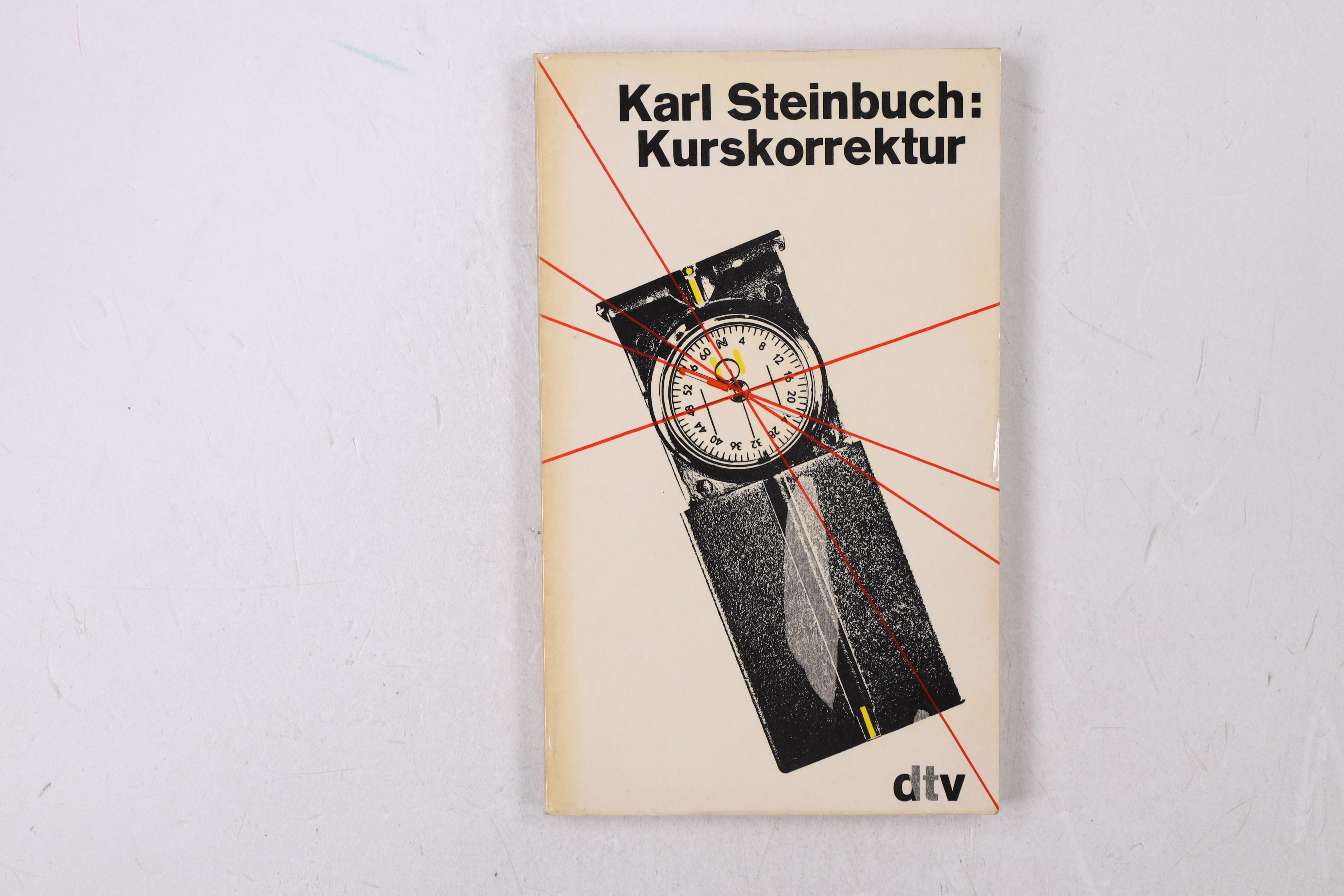 KURSKORREKTUR. - Steinbuch, Karl
