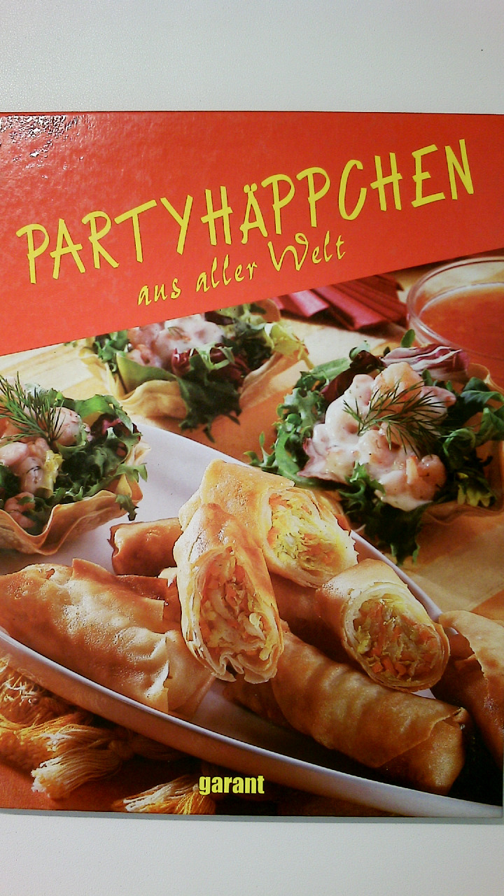 PARTYHÄPPCHEN AUS ALLER WELT. - Unknown Author