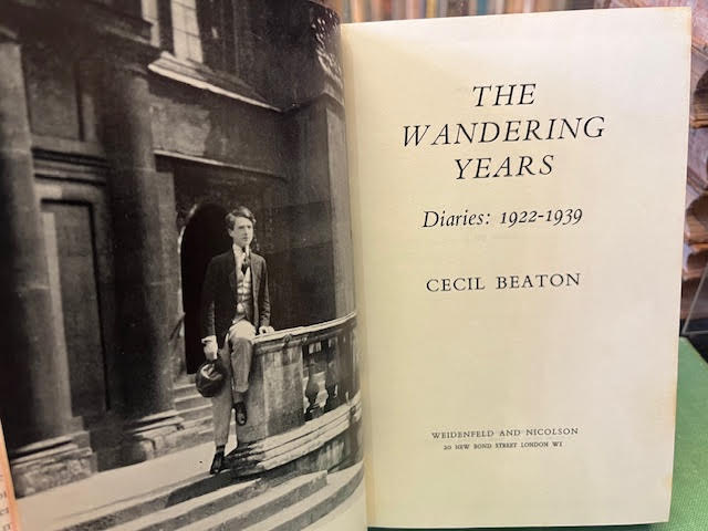 Cecil Beaton's Diaries. The Wandering Years: 1922-1939; The