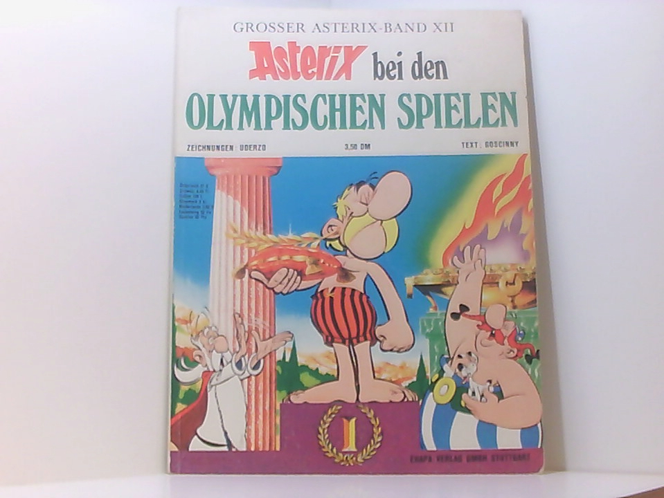 Asterix 12: Asterix bei den Olympischen Spielen KT - Goscinny, René, Albert Uderzo und Gudrun Penndorf