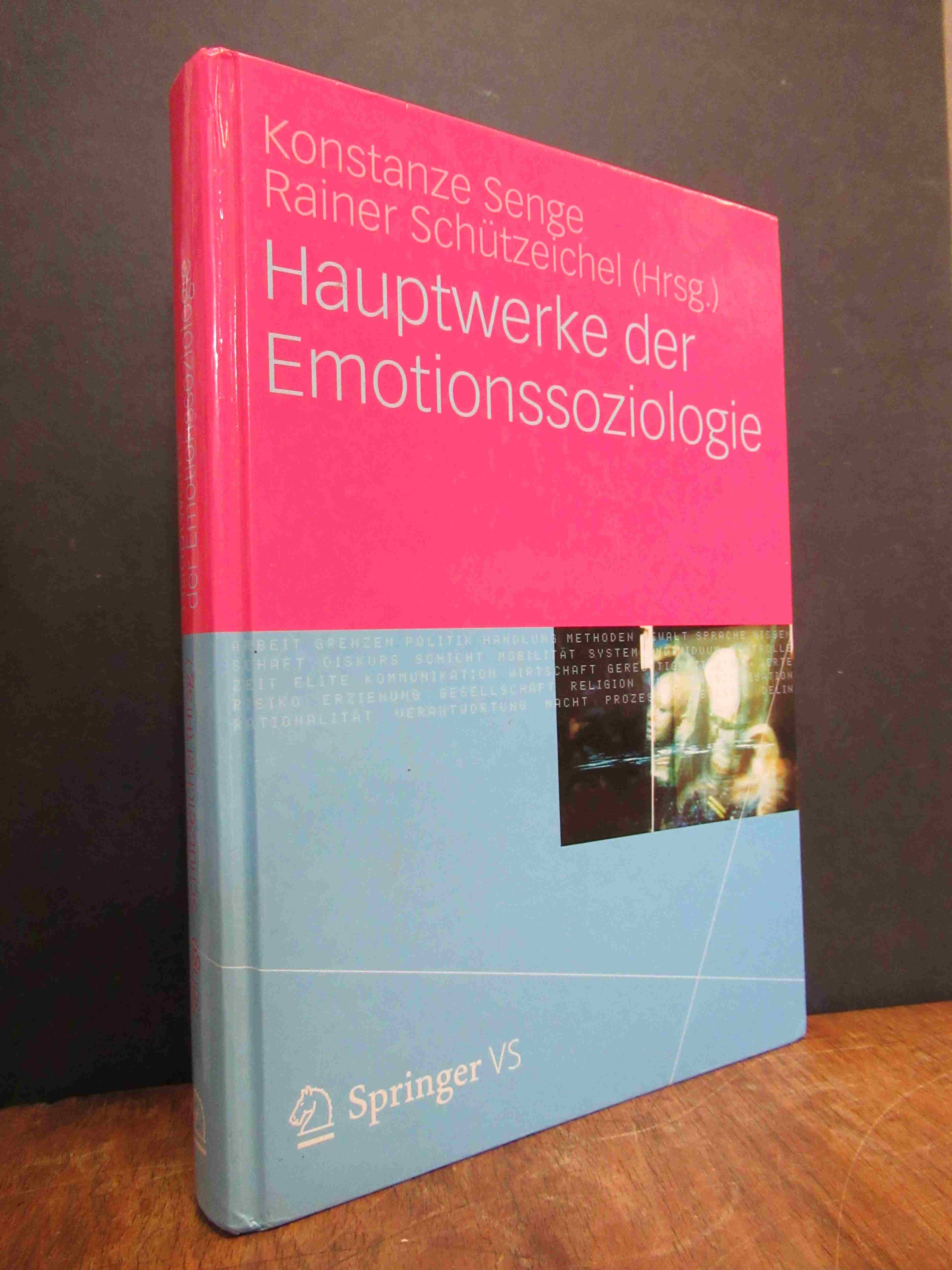 Hauptwerke der Emotionssoziologie, - Senge, Konstanze / Rainer Schützeichel (Hrsg.),