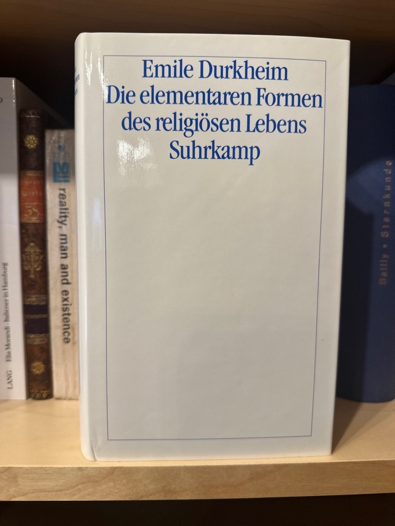 Die elementaren Formen des religiösen Lebens: Übersetzt von Ludwig Schmidts - Emile, Durkheim