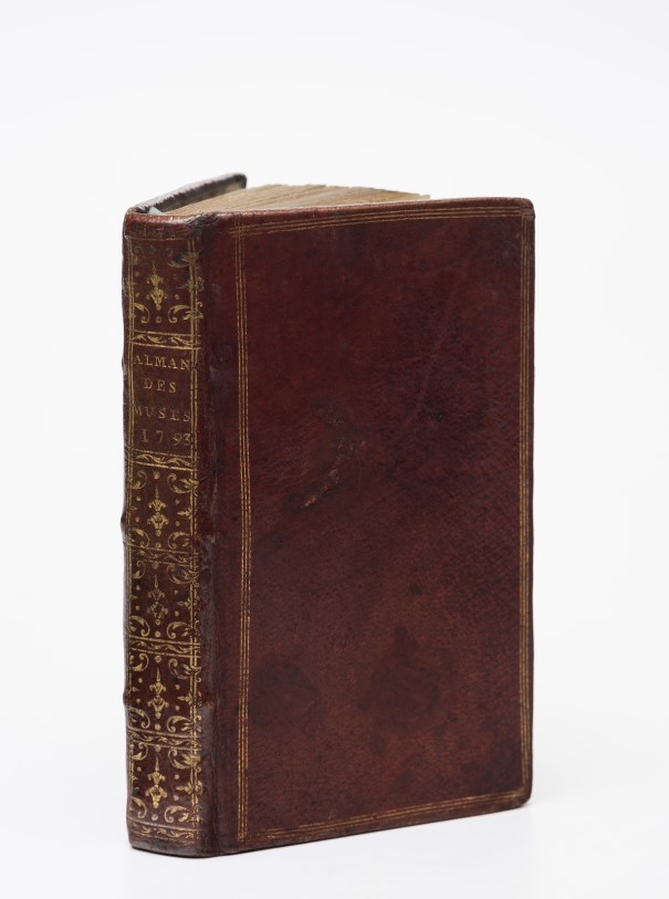 Almanach des Muses 1793 [ou Pièces fugitives de 1792]. ANONYME [Bon] [Couverture rigide]