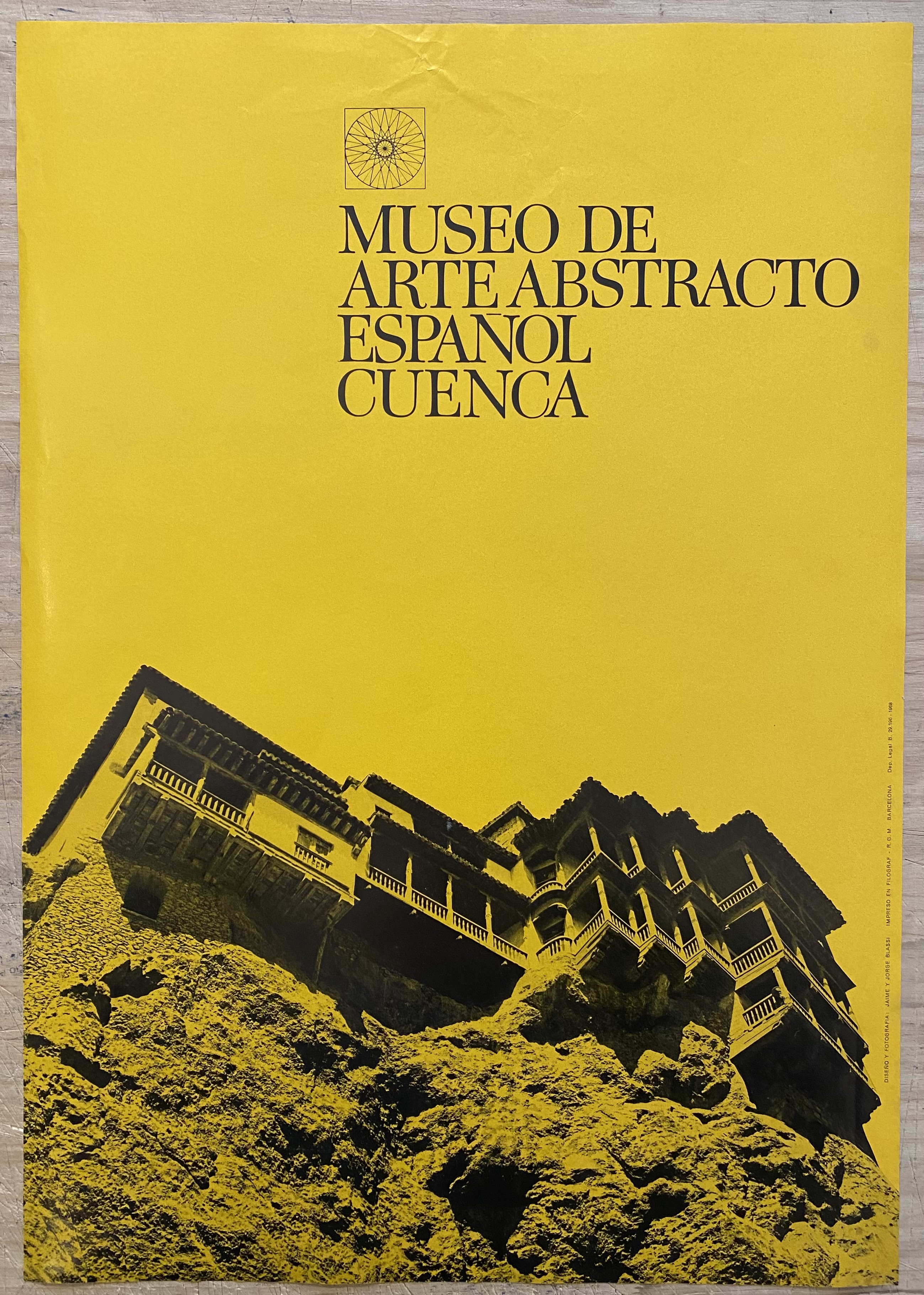 正規店仕入れの Museo de (Cartel) 1968 Cuenca. Español Abstracto Arte de 洋書