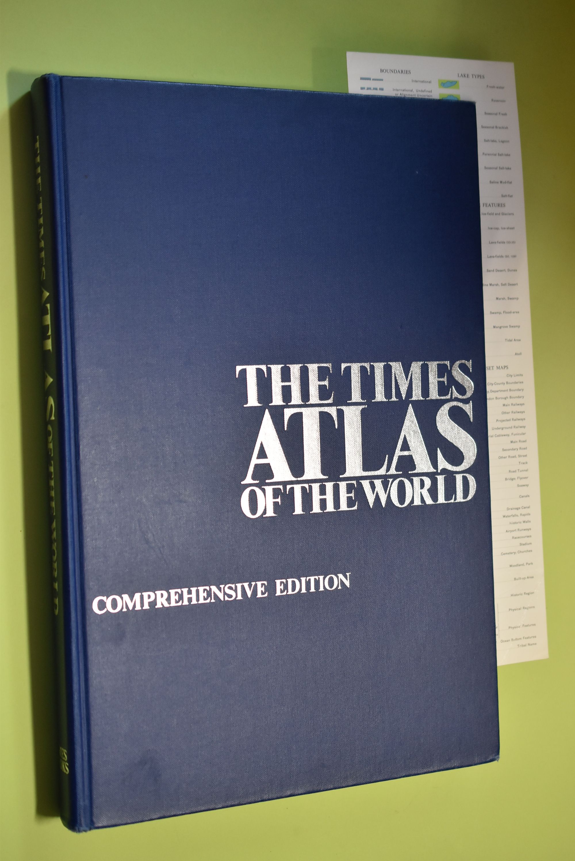 THE TIMES Atlas of the World. Comprehensive Edition. - oA