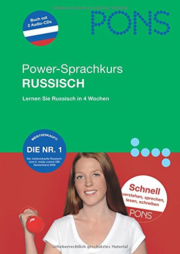 PONS Der neue Power-Sprachkurs für Anfänger. Russisch: Russisch lernen in 4 Wochen. Schnell verstehen, sprechen, lesen und schreiben Russisch für Anfänger; Lernen Sie Russisch in 4 Wochen - Robert Hammel