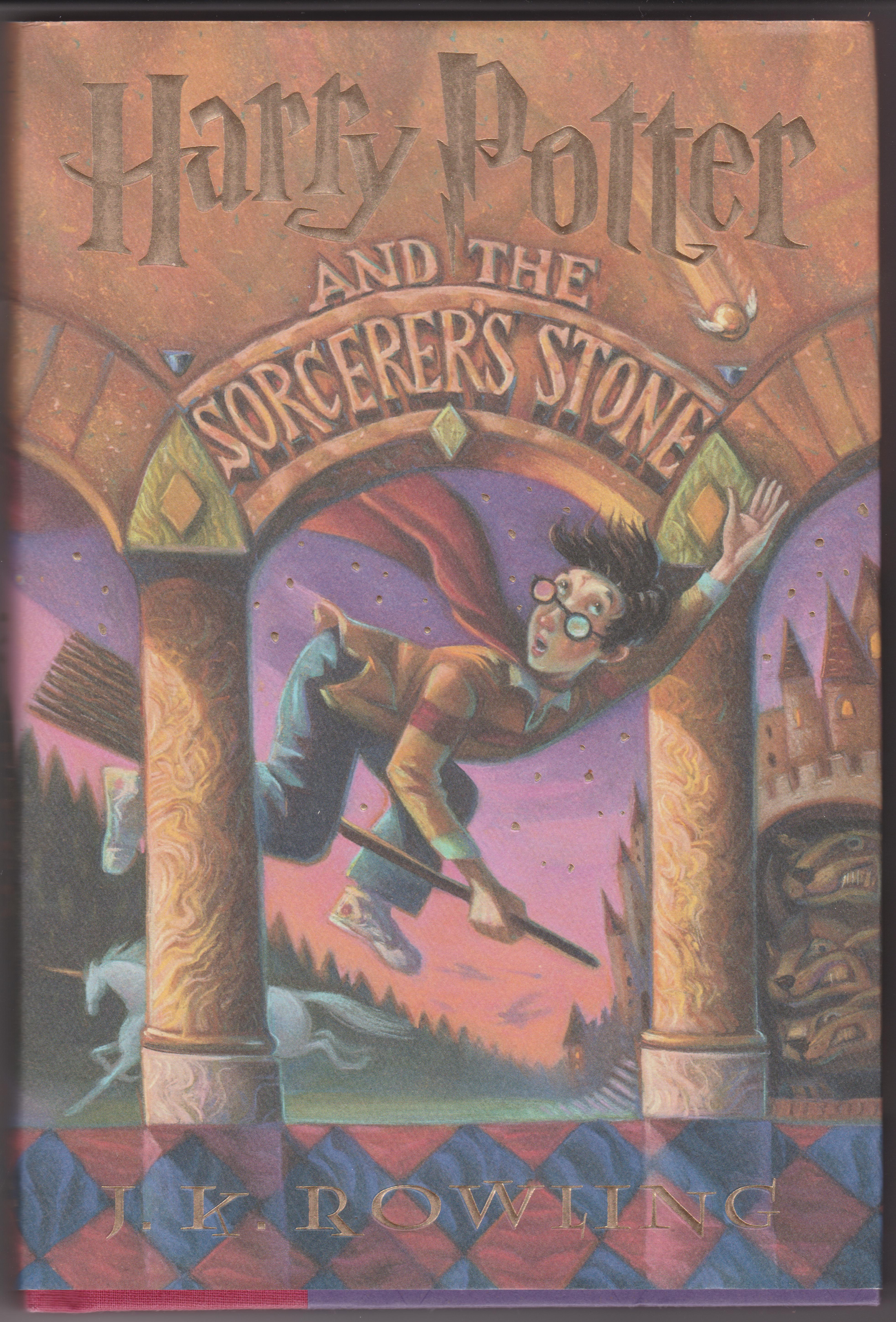 Harry Potter and the Sorcerer's Stone (in English; printed