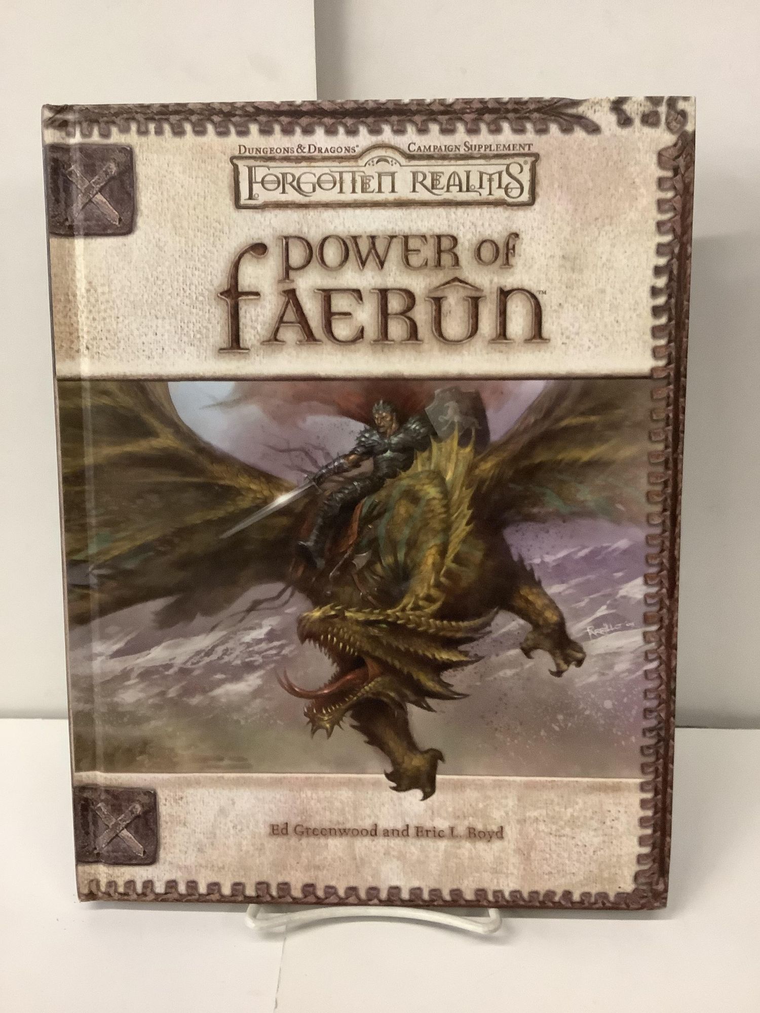 Power of Faerun, Forgotten Realms Campaign Settlement, Dungeons & Dragons - Greenwood, Ed; Boyd, Eric L.