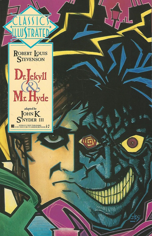 Robert Louis Stevenson. Dr. Jekyll & Mr. Hyde. Classics Illustrated. - Snyder, John K.