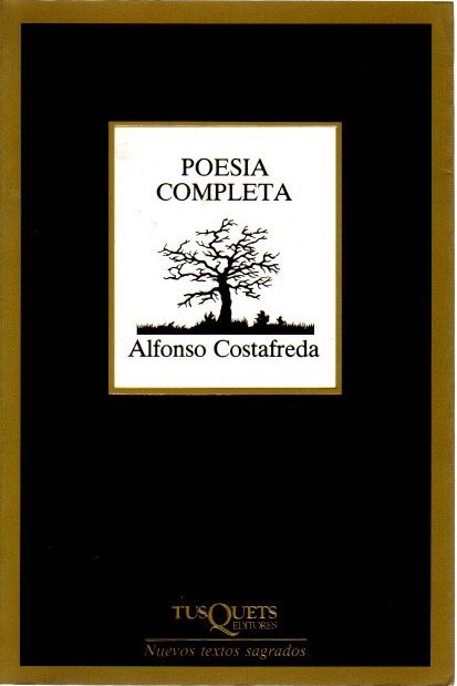 Poesía completa . - Costafreda, Alfonso