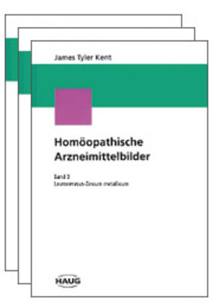 Arzneimittelbilder. Vorlesungen zur homöopathischen Materia medica. 3. Bde. - Kent James, T und Rainer Wilbrand