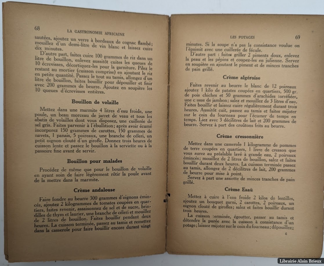 La gastronomie africaine ISNARD, Léon [Bon] [Couverture rigide]