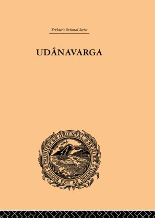 Udanavarga - W. Woodville Rockhill