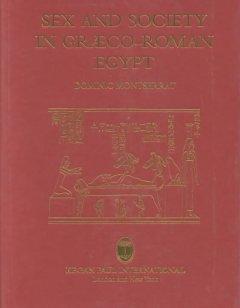 Montserrat, D: Sex & Society In Graeco-Roman - Montserrat