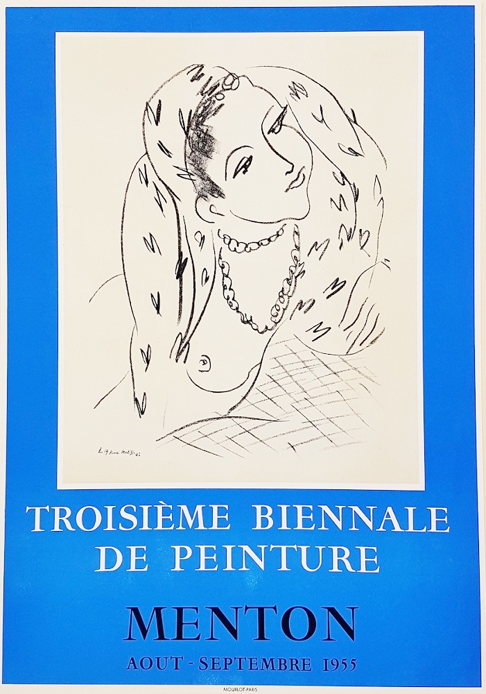 Tête d'Odalisque HENRI MATISSE [Bon]