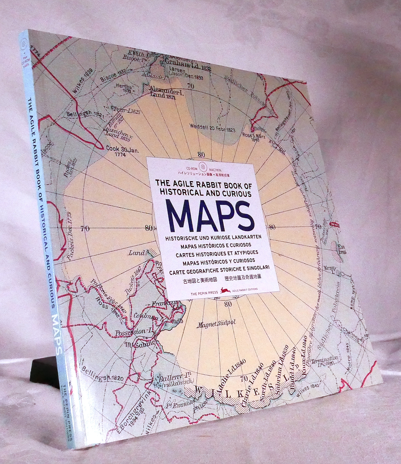 THE AGILE RABBIT BOOK OF HISTORICAL AND CURIOUS MAPS - ROOJEN, Pepin Van;