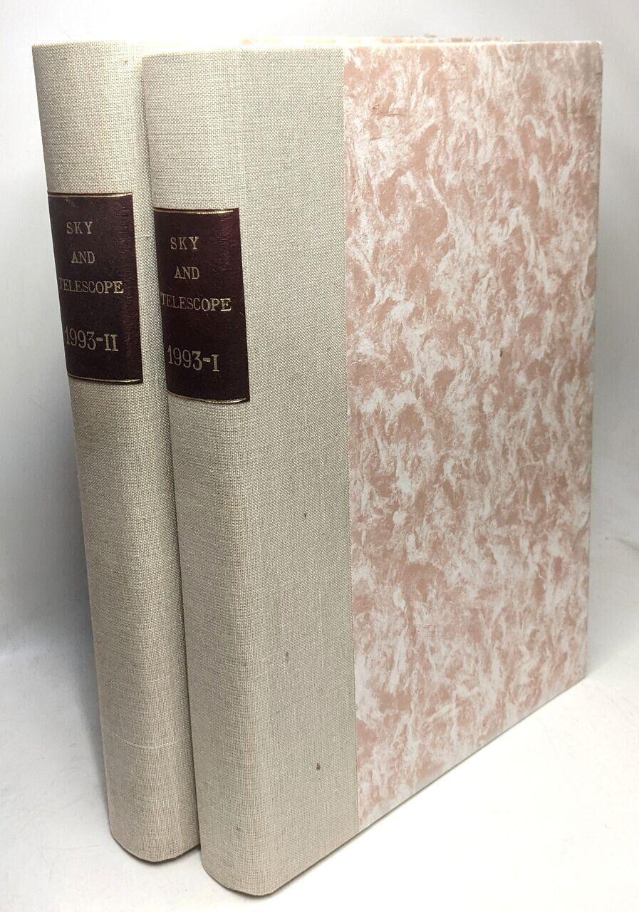 Sky and Telescope - VOL. 85 N°1-6 + VOL. 86 N°1-6 --- 1993 --- 12 numéros en 2 volumes Joseph Ashbrook [Assez bon]