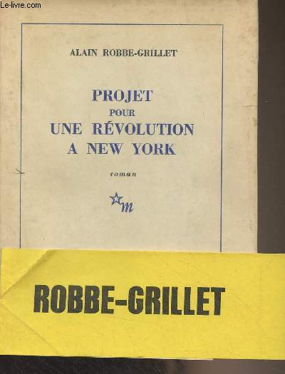 Projet pour une révolution à New York Robbe-Grillet Alain [Bon] [Couverture souple]