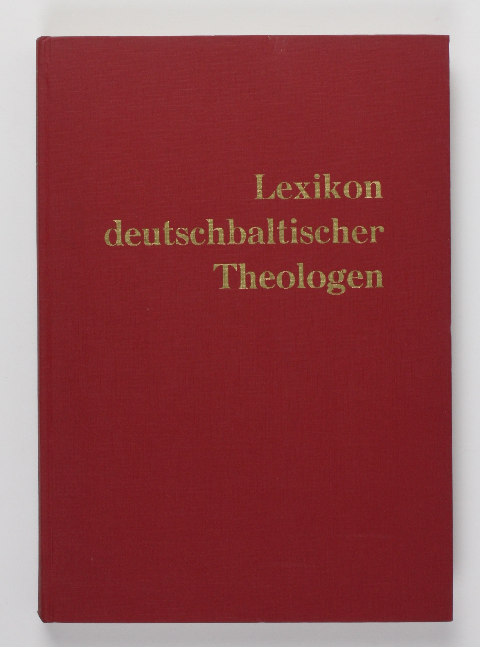 Lexikon deutschbaltischer Theologen seit 1920. - Neander, Wilhelm