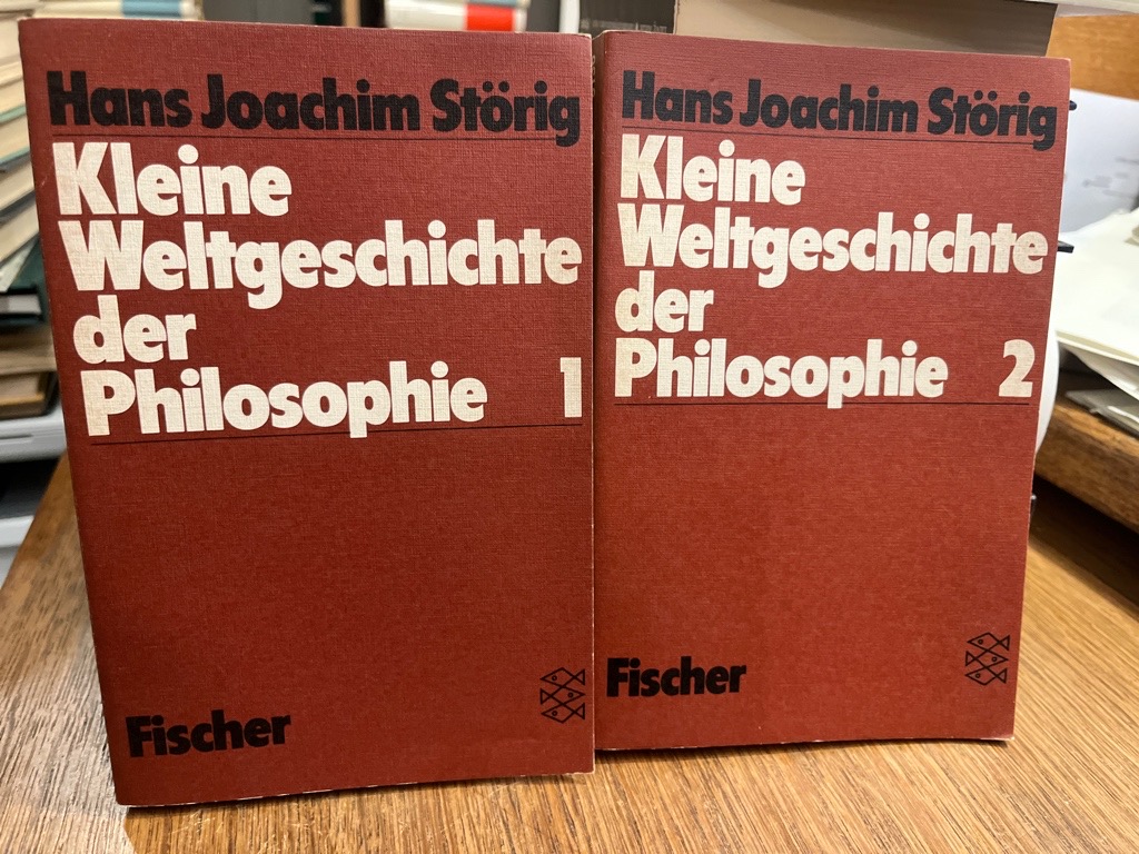 Kleine Weltgeschichte der Philosophie Band 1 + 2 (vollständig). - Störig, Hans Joachim