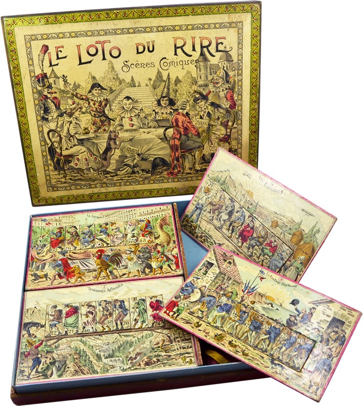 [Signé] Le loto du rire - Scènes comiques. [JEU] - SERRE, Eugène [ ] [Couverture rigide]