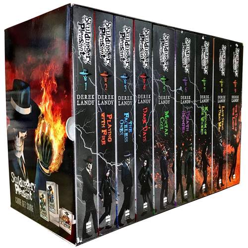 Skulduggery Pleasant Derek Landy 9 Books Collection Set - Landy, Derek