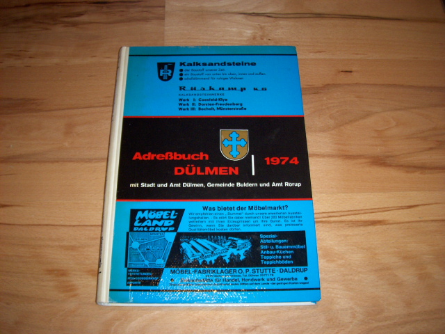 DüLmen, AdreßBuch D…