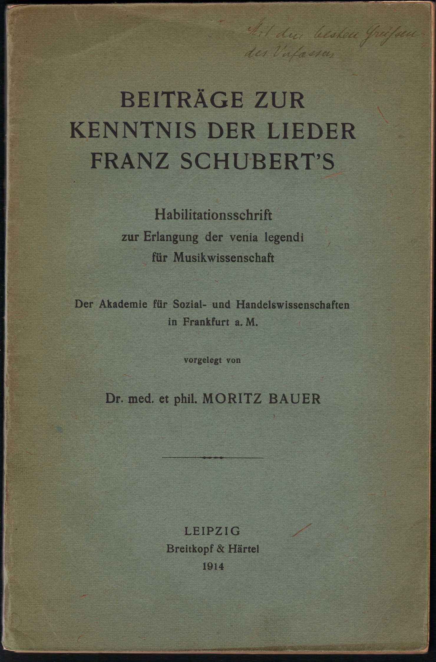 BeiträGe Zur Kenntn…