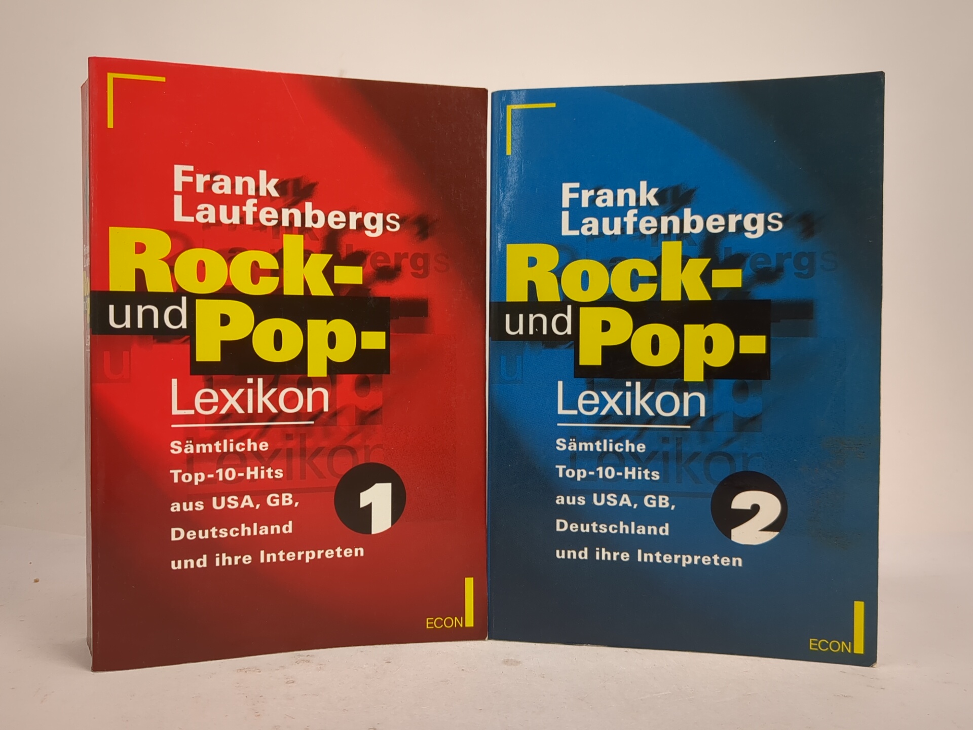 Frank Laufenbergs Rock- und Pop-Lexikon 1+2 Sämtliche Top 10-Hits aus USA, GB, Deutschland, der Schweiz und ihre Interpreten - Laufenberg, Frank