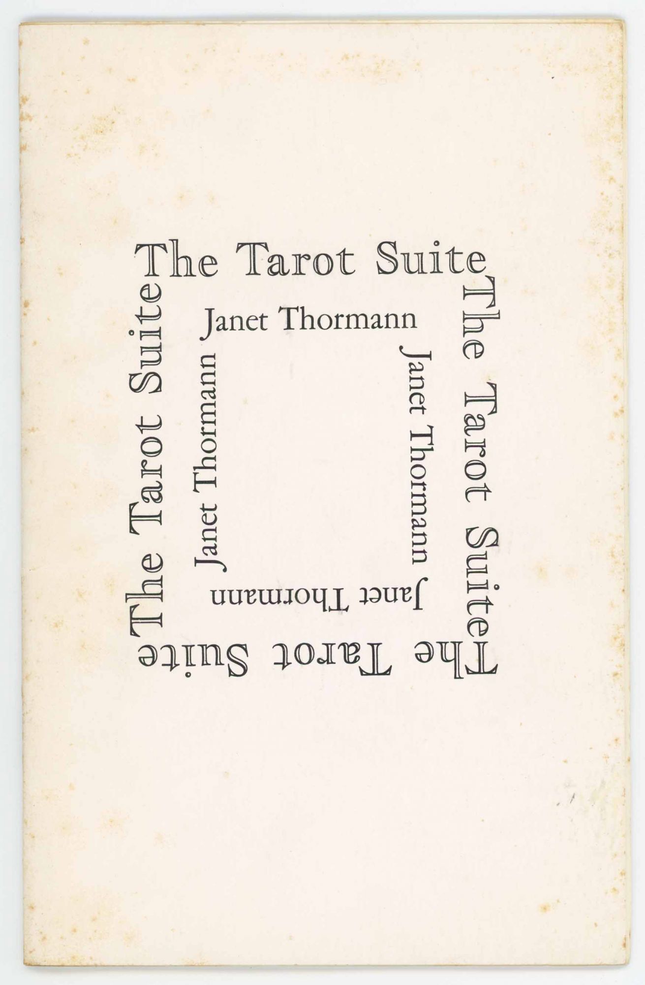 The Tarot Suite Tho…