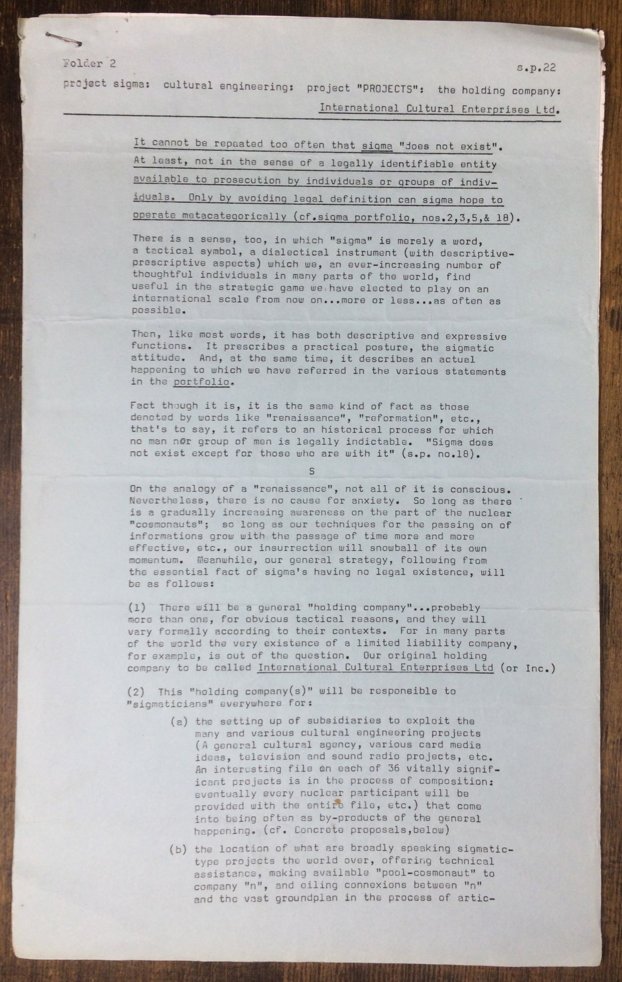 Sigma Portfolio 22.…