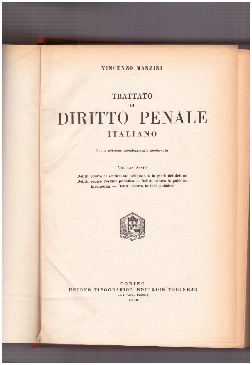 Trattato Di Diritto…