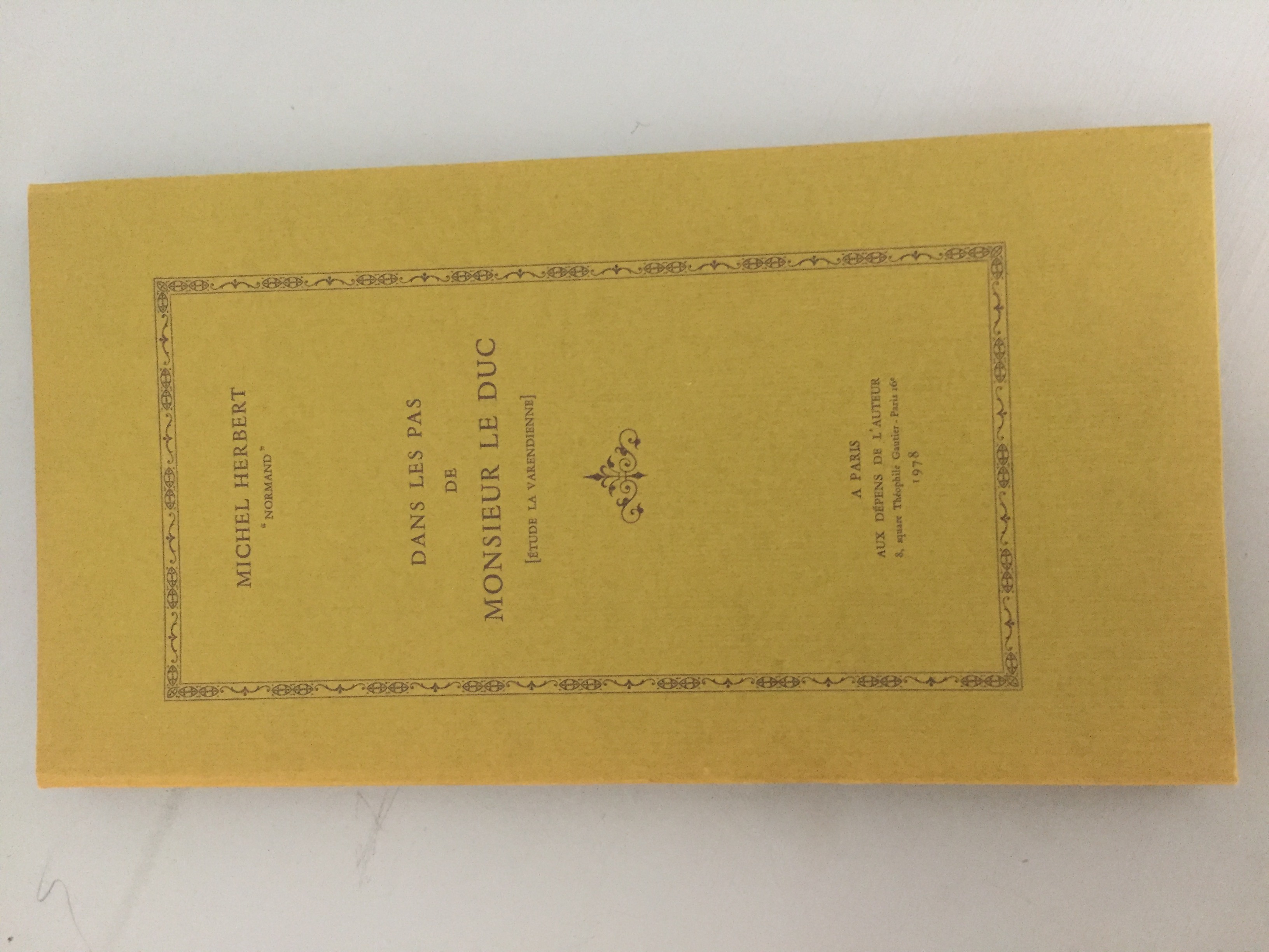 Dans Les Pas De Mon…